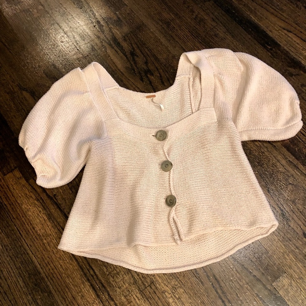 Free People cropped sweater